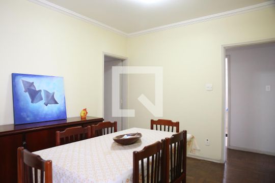 Sala de Jantar de apartamento para alugar com 3 quartos, 105m² em Cidade Ocian, Praia Grande