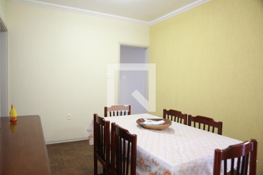 Sala de Jantar de apartamento para alugar com 3 quartos, 105m² em Cidade Ocian, Praia Grande