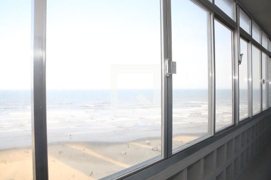 Sala / Varanda de apartamento para alugar com 3 quartos, 105m² em Cidade Ocian, Praia Grande