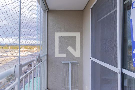 Sacada da sala de apartamento para alugar com 2 quartos, 52m² em Jardim Oswaldo Cruz, São José dos Campos