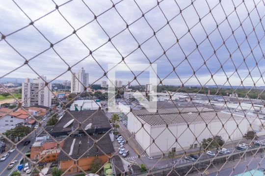 Vista da sacada da sala de apartamento para alugar com 2 quartos, 52m² em Jardim Oswaldo Cruz, São José dos Campos