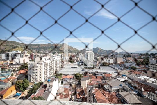 Vista Salão de Festas de apartamento à venda com 2 quartos, 60m² em Méier, Rio de Janeiro