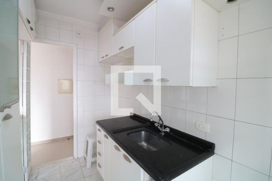 Cozinha  de apartamento à venda com 2 quartos, 50m² em Chácara Belenzinho, São Paulo