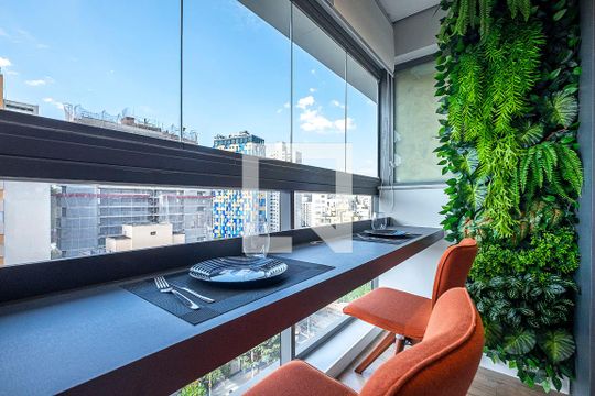 Studio de kitnet/studio para alugar com 1 quarto, 18m² em Pinheiros, São Paulo