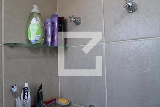 Banheiro da Suíte de apartamento à venda com 3 quartos, 76m² em Ponte Preta, Campinas
