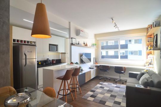 Apartamento à venda com 1 quarto, 46m² em Marechal Rondon, Canoas