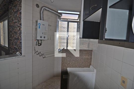 Cozinha - Armários de apartamento para alugar com 1 quarto, 34m² em Freguesia de Jacarepaguá, Rio de Janeiro