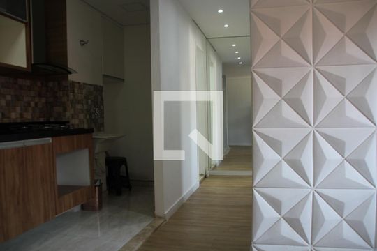 Sala/Cozinha de apartamento para alugar com 2 quartos, 42m² em Jardim Helena, São Paulo