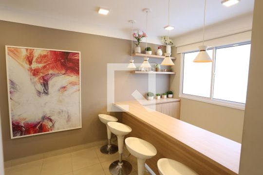 Área comum - Salão de festas de apartamento para alugar com 2 quartos, 40m² em Vila Penteado, São Paulo