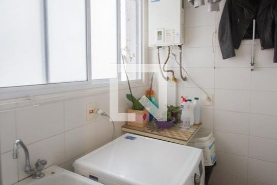 Área de Serviço de apartamento à venda com 3 quartos, 98m² em Santo Amaro, São Paulo