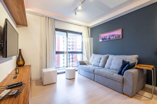 Sala de apartamento para alugar com 2 quartos, 68m² em Jardim Paulista, São Paulo