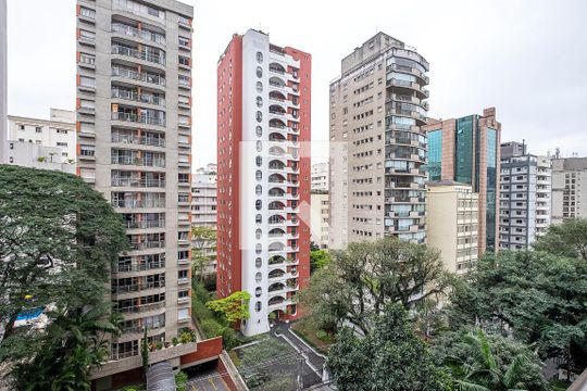 Sala - Varanda Vista de apartamento para alugar com 2 quartos, 68m² em Jardim Paulista, São Paulo
