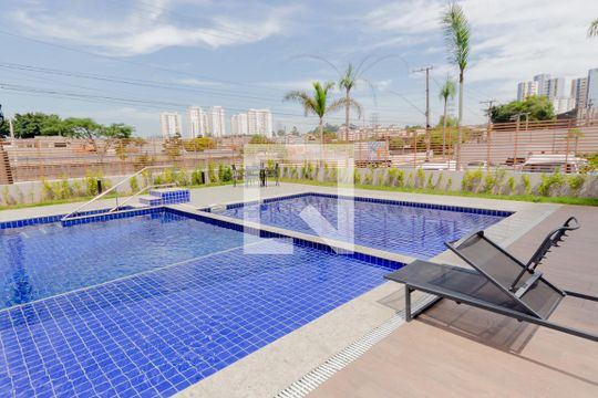 Área comum - Piscina de apartamento para alugar com 2 quartos, 50m² em Vila Metalúrgica, Santo André