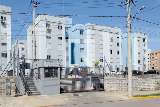 Fachada  de apartamento à venda com 2 quartos, 47m² em Olaria, Canoas