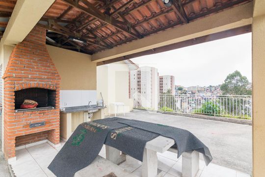 Churrasqueira 2 de apartamento para alugar com 2 quartos, 64m² em Jardim Santa Cristina, Santo André