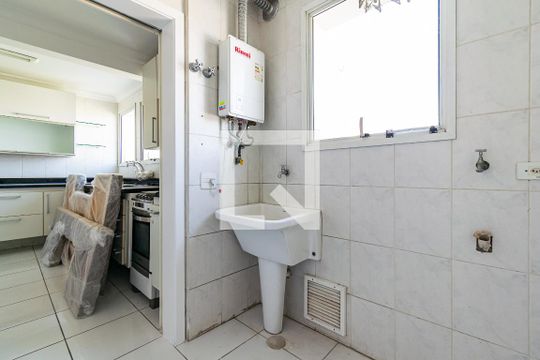 Lavanderia de apartamento à venda com 2 quartos, 76m² em Mirandópolis, São Paulo