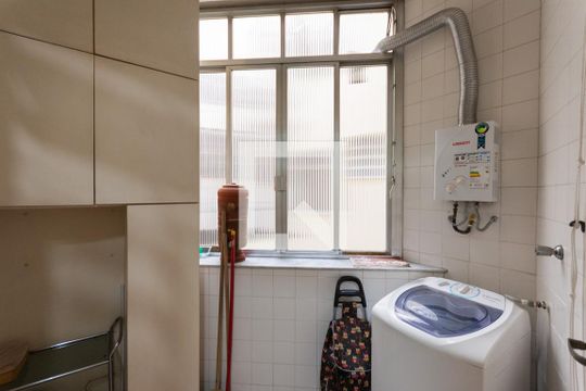 Área de Serviço de apartamento para alugar com 3 quartos, 63m² em Tijuca, Rio de Janeiro