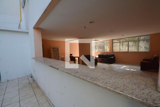 Salão de Festa de apartamento à venda com 2 quartos, 64m² em Laranjeiras, Rio de Janeiro