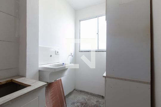 Área de Serviço de apartamento para alugar com 2 quartos, 70m² em Vila Jacuí, São Paulo