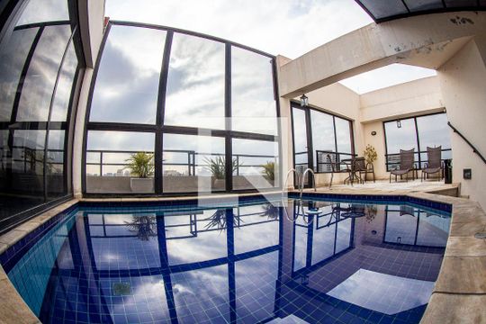 Piscina de apartamento para alugar com 1 quarto, 35m² em Santa Cecilia, São Paulo