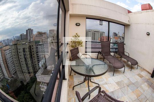 Área comum de apartamento para alugar com 1 quarto, 35m² em Santa Cecilia, São Paulo