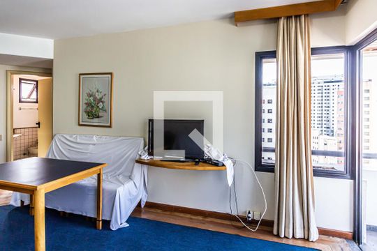 Sala de apartamento para alugar com 1 quarto, 35m² em Santa Cecilia, São Paulo