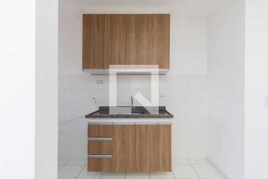 Cozinha de apartamento para alugar com 2 quartos, 50m² em Vila Nambi, Jundiaí