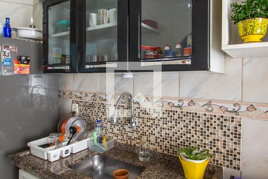Cozinha e Área de Serviço de apartamento à venda com 1 quarto, 50m² em Centro, Campinas