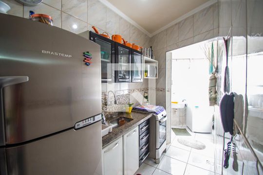 Cozinha e Área de Serviço de apartamento à venda com 1 quarto, 50m² em Centro, Campinas