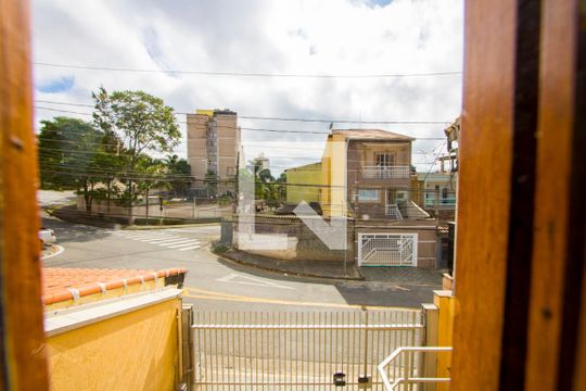 Vista da sala de casa à venda com 3 quartos, 280m² em Parque Sao Vicente, Mauá