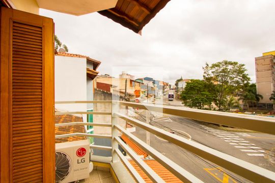 Varanda do quarto 1 de casa à venda com 3 quartos, 280m² em Parque Sao Vicente, Mauá