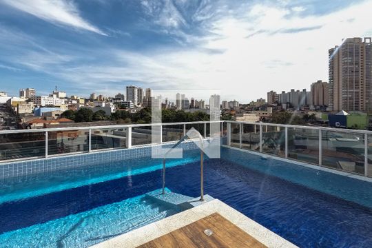 Área comum - Piscina de kitnet/studio para alugar com 1 quarto, 28m² em Macedo, Guarulhos