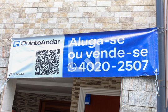 Fachada de casa de condomínio à venda com 3 quartos, 120m² em Vargem Grande, Rio de Janeiro