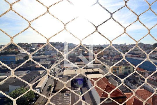 Vista do Quarto Suíte de apartamento à venda com 2 quartos, 66m² em Vila Metalurgica, Santo André