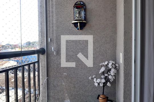 Sacada de apartamento à venda com 2 quartos, 66m² em Vila Metalurgica, Santo André