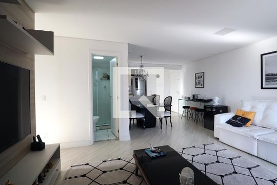 Sala de apartamento à venda com 2 quartos, 66m² em Vila Metalurgica, Santo André