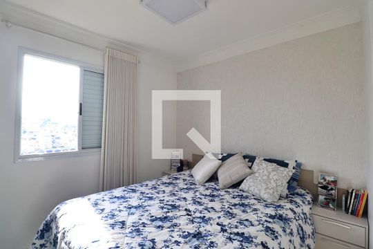 Quarto Suíte de apartamento à venda com 2 quartos, 66m² em Vila Metalurgica, Santo André