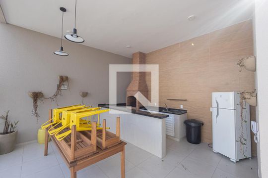 Área comum - Churrasqueira de apartamento para alugar com 2 quartos, 40m² em Jardim América da Penha, São Paulo