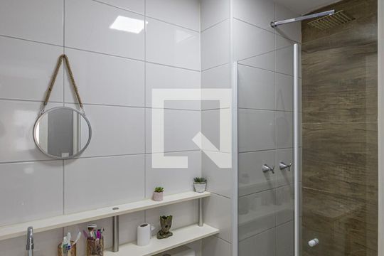 Banheiro Social de apartamento para alugar com 2 quartos, 40m² em Jardim América da Penha, São Paulo