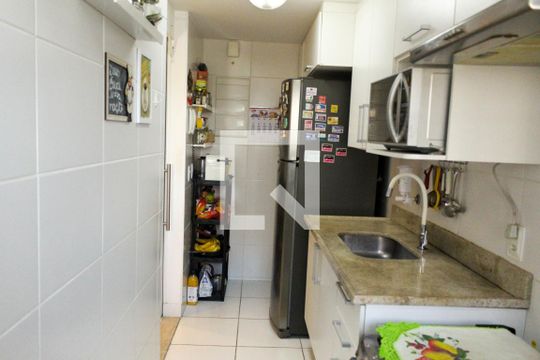 Cozinha de apartamento à venda com 2 quartos, 72m² em Recreio dos Bandeirantes, Rio de Janeiro