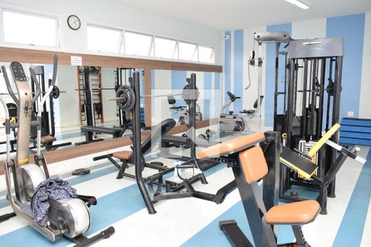Área comum - Academia de apartamento à venda com 2 quartos, 48m² em Jardim do Lago, Jundiaí