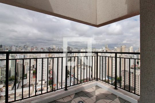 Varanda de apartamento para alugar com 1 quarto, 73m² em Campos Elíseos, São Paulo