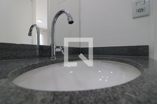Banheiro - pia de apartamento à venda com 1 quarto, 33m² em Belém, São Paulo
