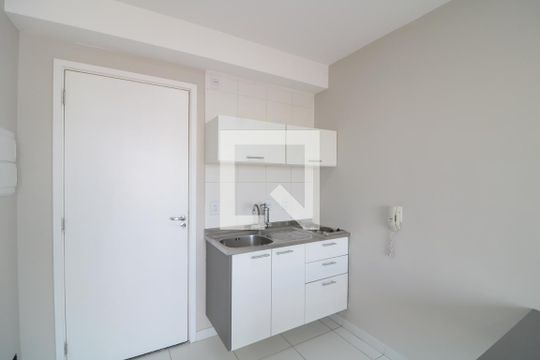 Sala e Cozinha de apartamento à venda com 1 quarto, 33m² em Belém, São Paulo