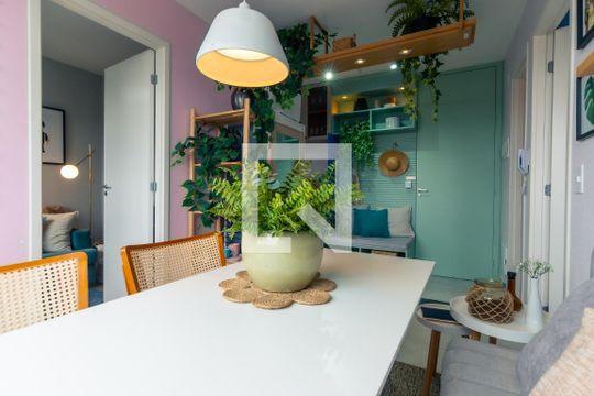 Sala 1 de apartamento à venda com 2 quartos, 34m² em Jurubatuba, São Paulo