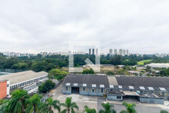 Vista da sala de apartamento à venda com 2 quartos, 34m² em Jurubatuba, São Paulo