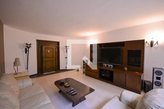 Sala de casa à venda com 4 quartos, 410m² em Bosque da Saúde, São Paulo