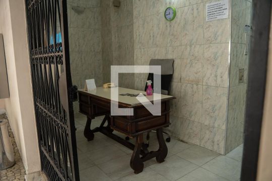 Área comum de apartamento para alugar com 1 quarto, 35m² em Catete, Rio de Janeiro