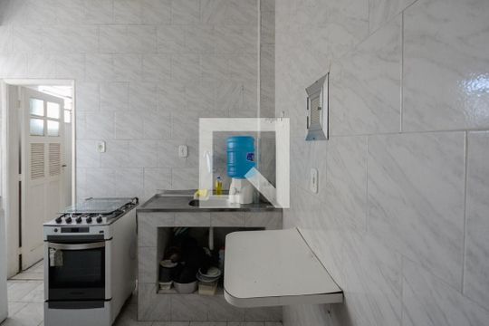 Cozinha e Área de Serviço de apartamento para alugar com 1 quarto, 55m² em Andaraí, Rio de Janeiro