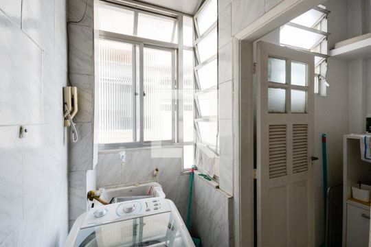 Cozinha e Área de Serviço de apartamento para alugar com 1 quarto, 55m² em Andaraí, Rio de Janeiro
